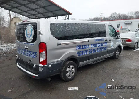 2020 Ford Transit-350 Passenger Van Xlt z USA, uszkodzony, nr VIN 1FBAX2YG3LKA10046